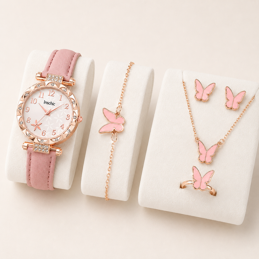 Pink Butterfly  Set