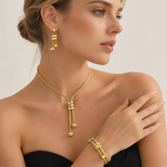 Golden Tassel  Set