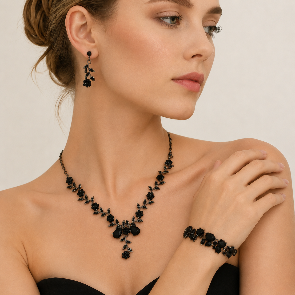 Crystal Leaf Set
