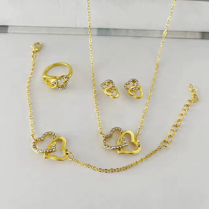 Gold Heart Set