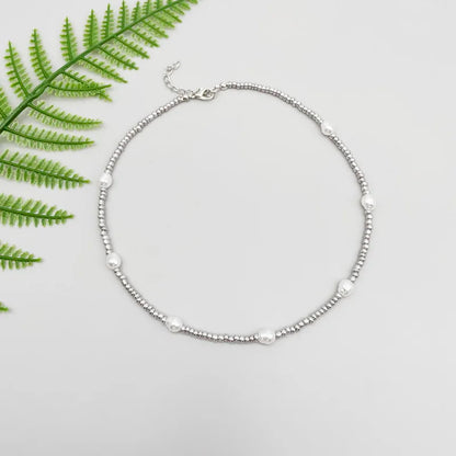 Bead Pearl Necklace