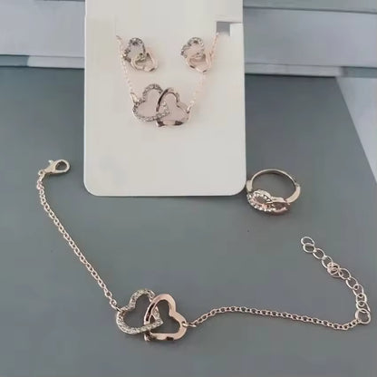 Gold Heart Set