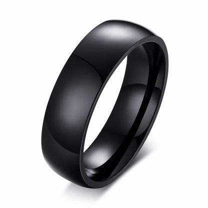 Classic gold band ring
