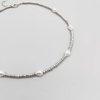 Bead Pearl Necklace