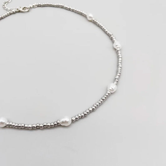 Bead Pearl Necklace