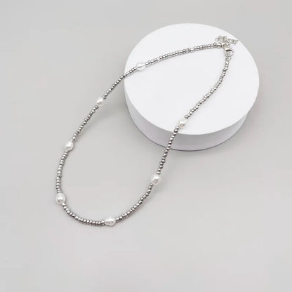 Bead Pearl Necklace