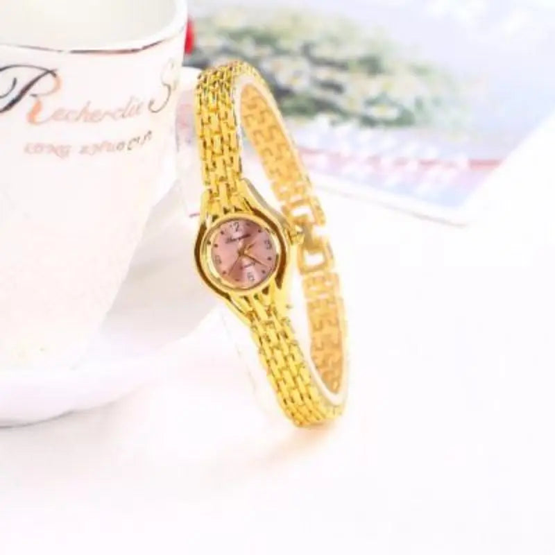 Gold Strap Watch