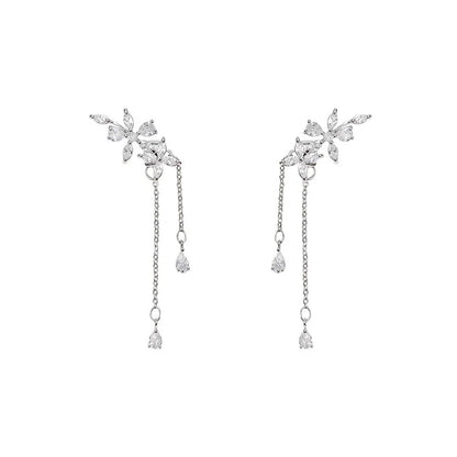 Tassel Flower Earrings