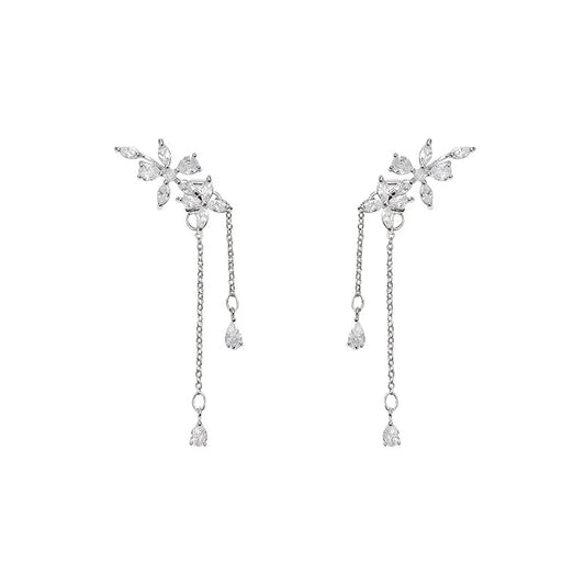Tassel Flower Earrings