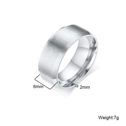 Classic gold band ring