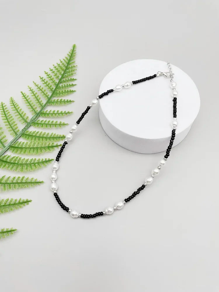 Bead Pearl Necklace