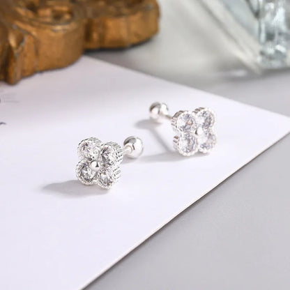 Four Round Earrings