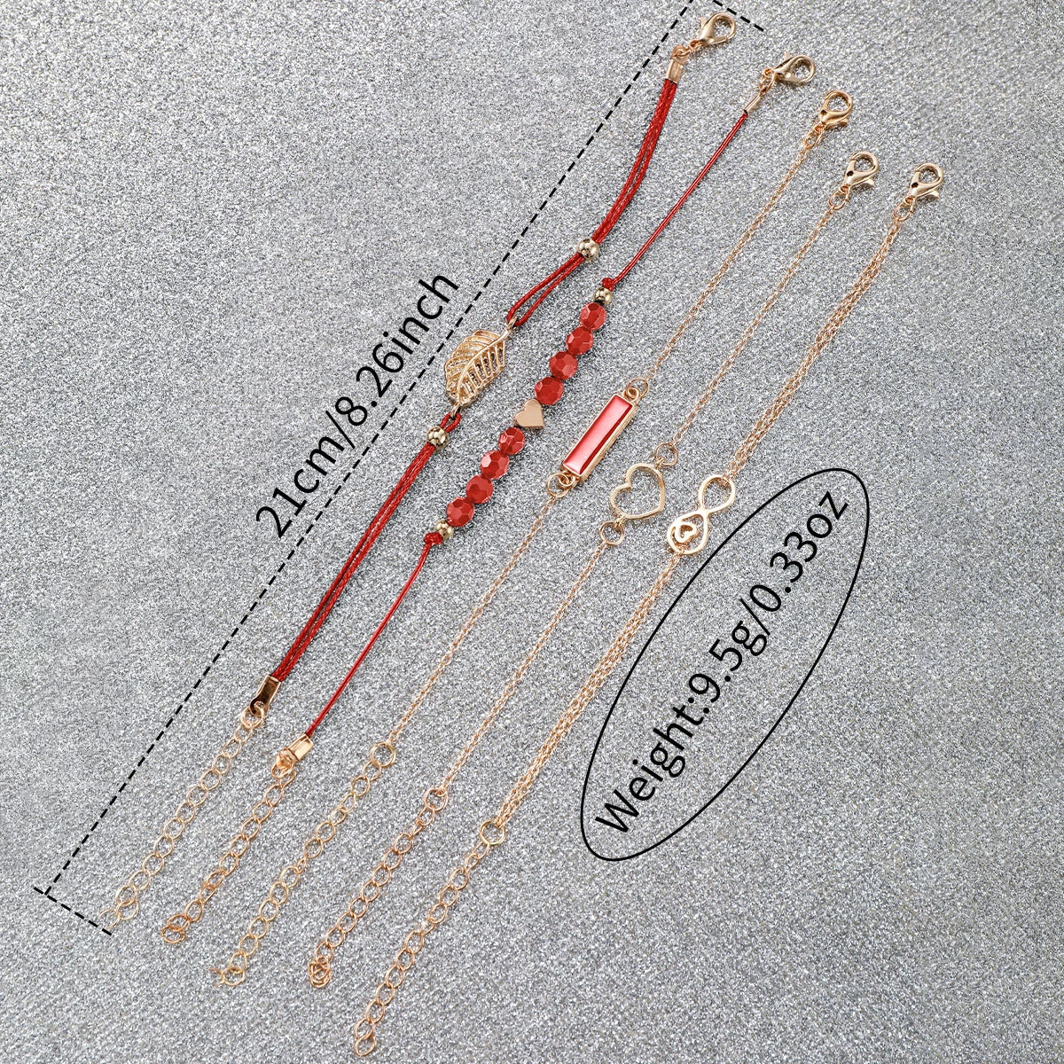 Cherry Bracelet Set