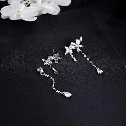 Tassel Flower Earrings