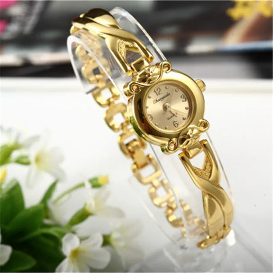 Gold Strap Watch