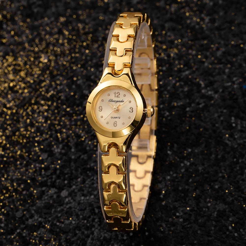 Gold Strap Watch