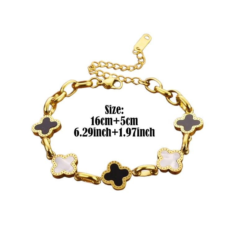 Four Leaf Clover Bracelet