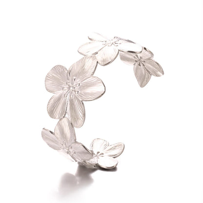 Gold Stainless Steel Cuff Bangle