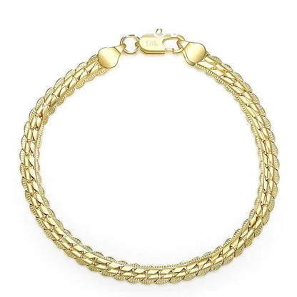 Gold Embossed Bracelet