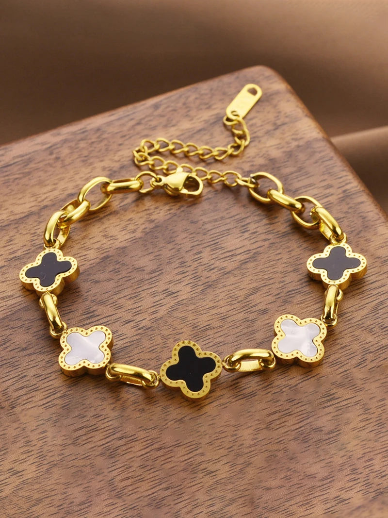 Four Leaf Clover Bracelet
