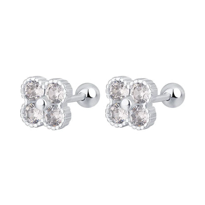 Four Round Earrings