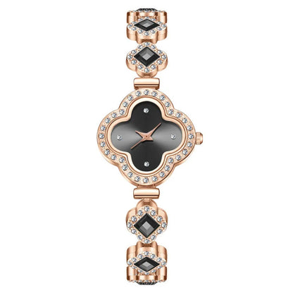 Pearl Clover Drawstring Watch