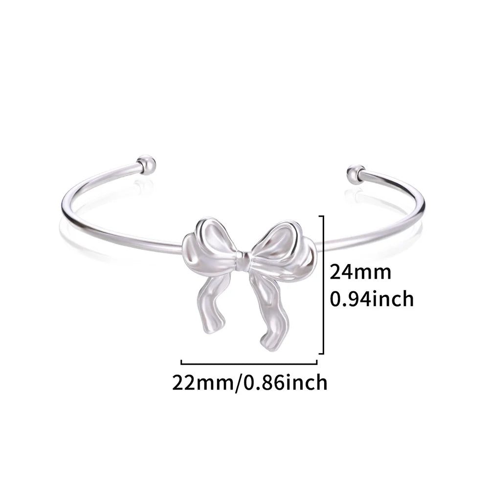 Gold Stainless Steel Cuff Bangle