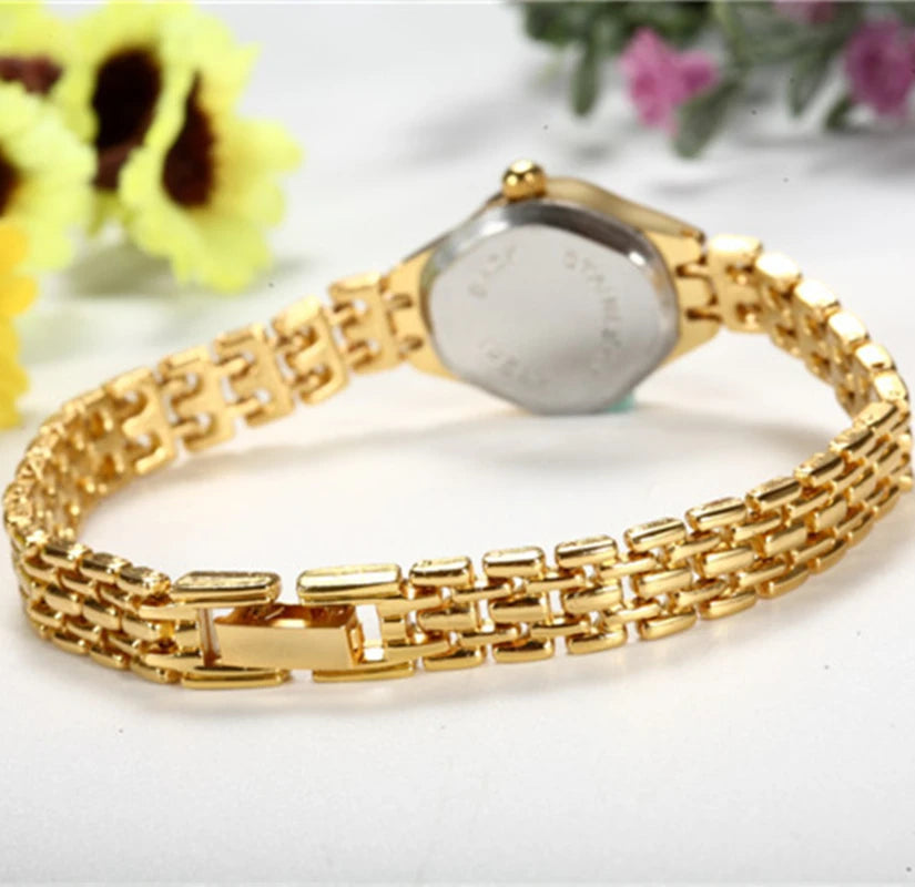 Gold Strap Watch