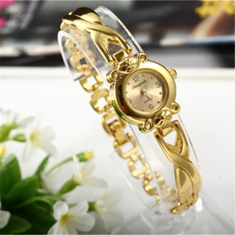 Gold Strap Watch
