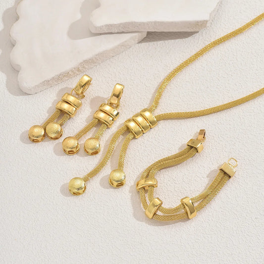 Golden Tassel  Set