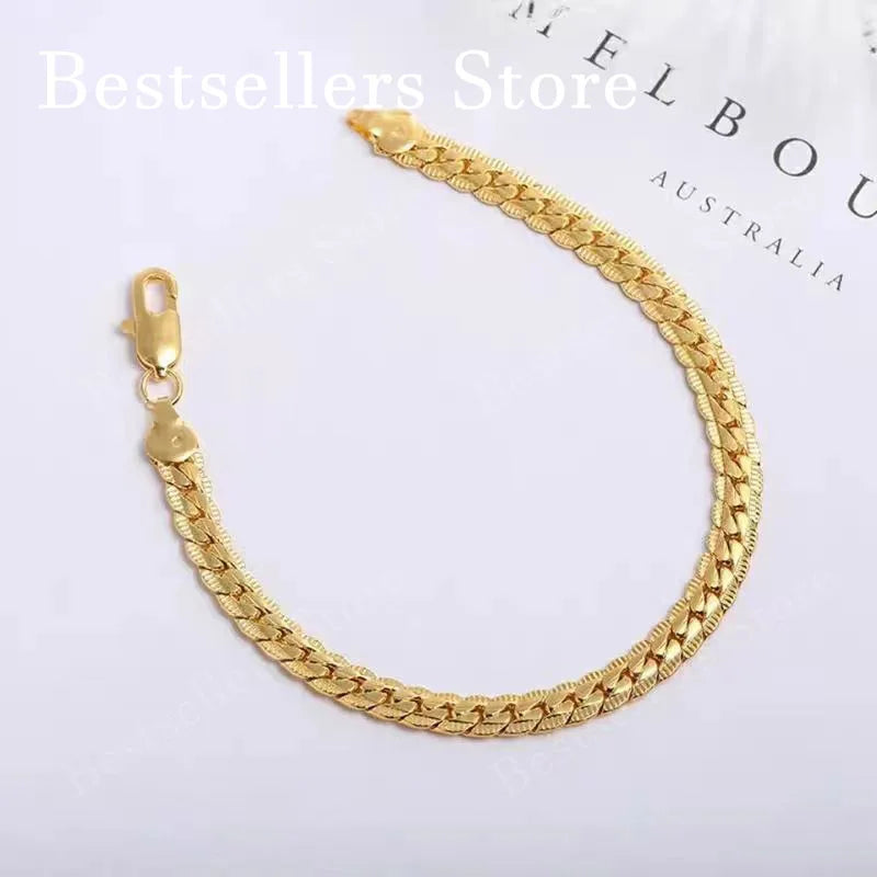 Gold Embossed Bracelet