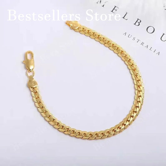 Gold Embossed Bracelet