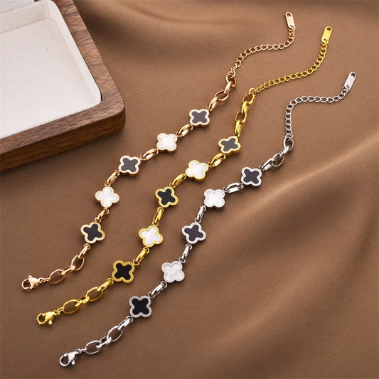 Four Leaf Clover Bracelet
