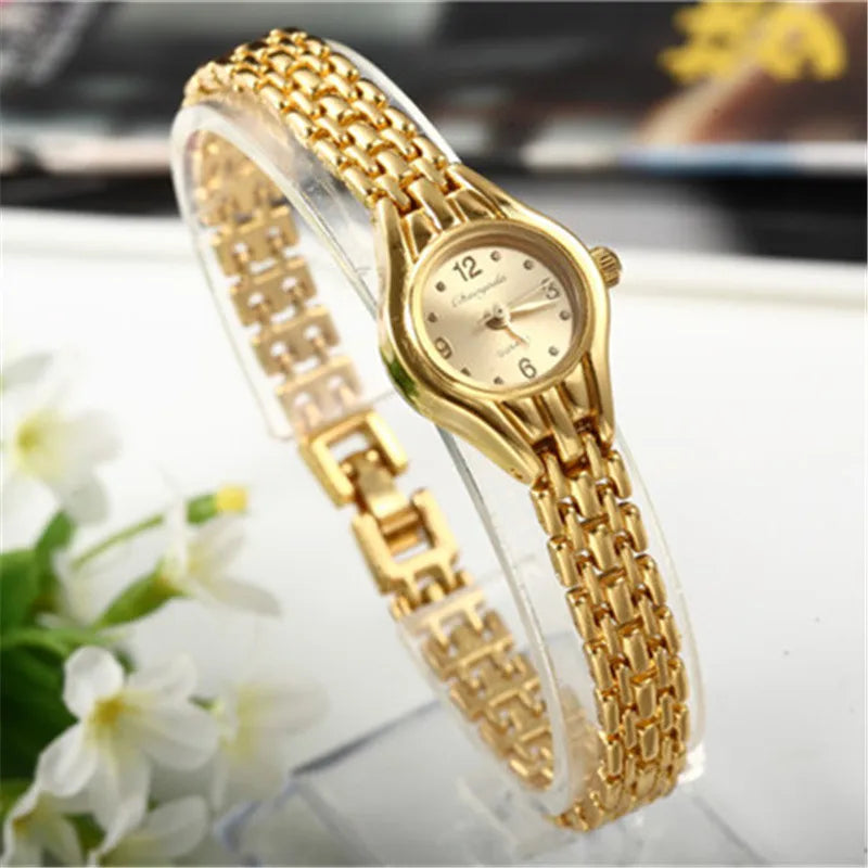 Gold Strap Watch