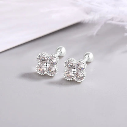 Four Round Earrings