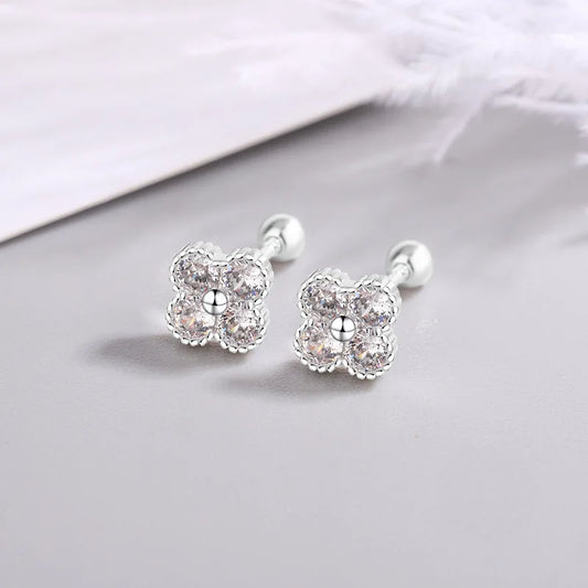 Four Round Earrings